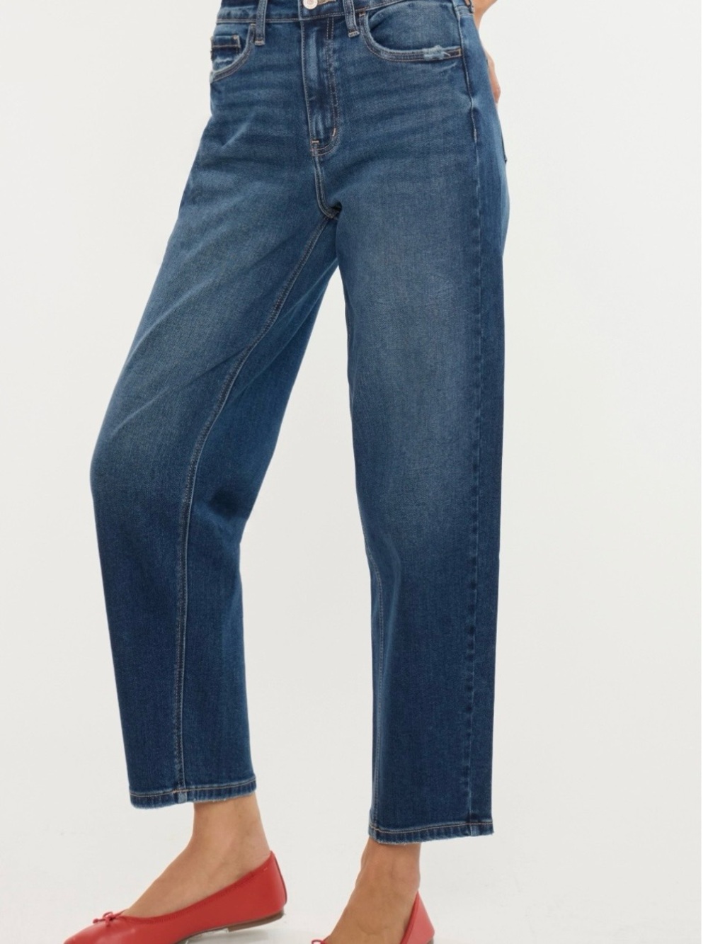 KanCan Super High Rise Slim Balloon Jeans